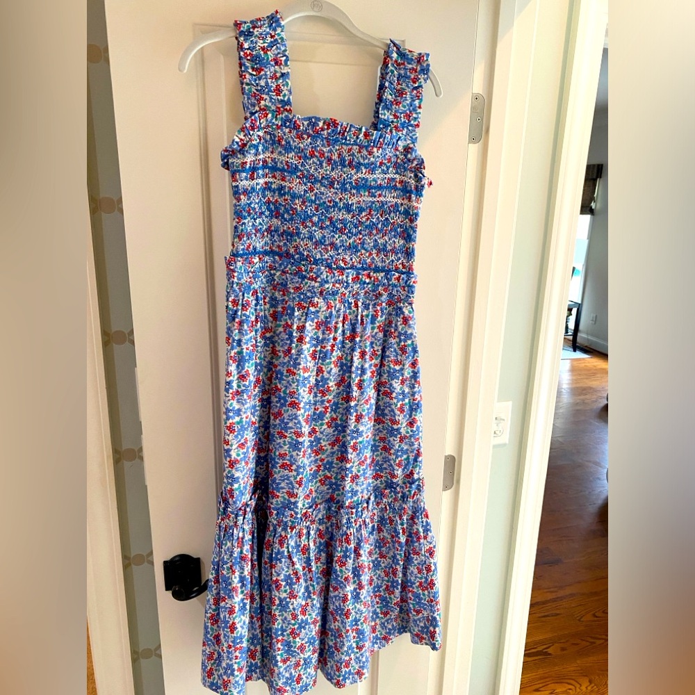 Sea NY Floral Smocked Dress. Size small